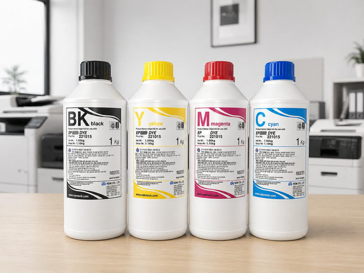 Tinta Dye Epson NDM Negro Cian Magenta Amarillo Calidad Premium Fotográfica