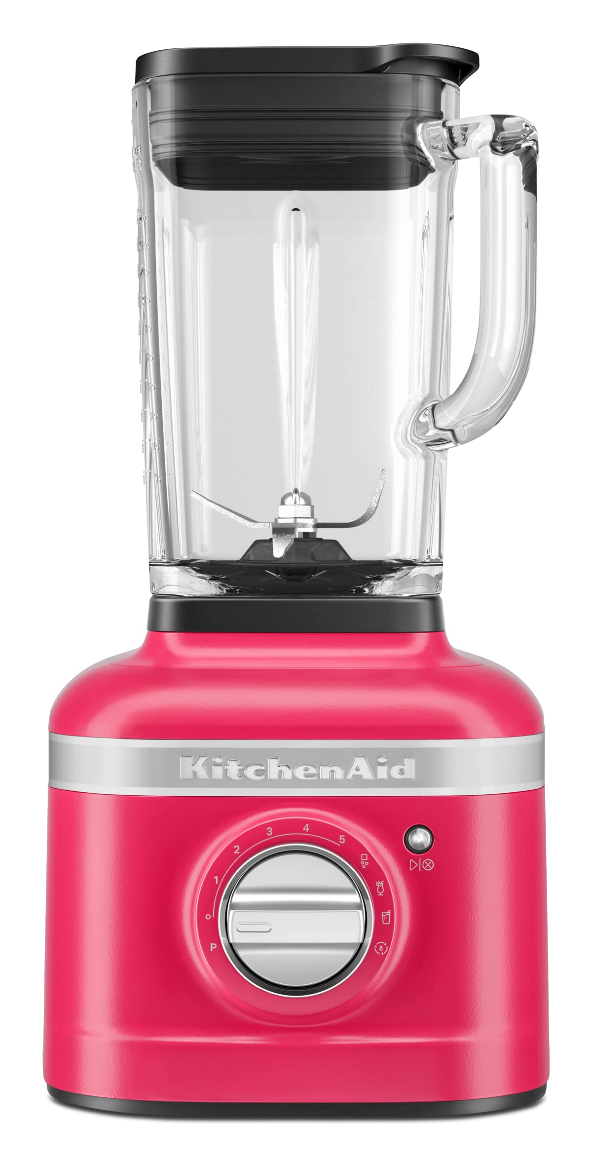KitchenAid 7KSB4026MHI - K400 Licuadora con Jarra de Vidrio 48 OZ Color Hibiscus