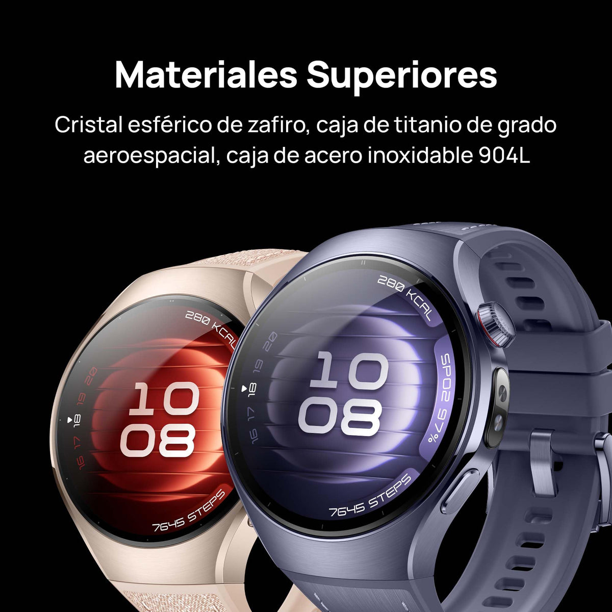 Smartwatch HUAWEI Blanco Acero Inoxidable con eSIM y GPS 42mm