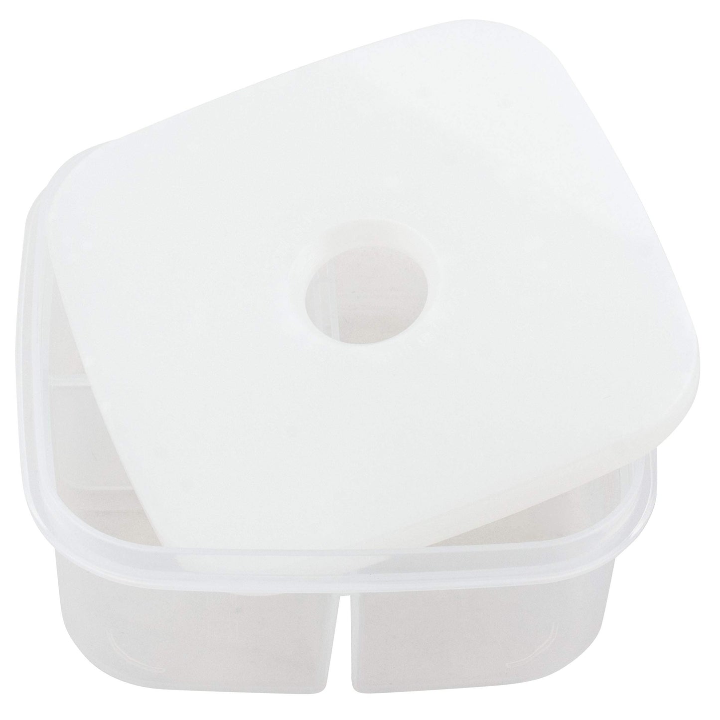 Stephen Joseph, caja de aperitivos con paquete de hielo, 3 compartimentos y tapa, reutilizable, comidas de viaje sobre la marcha, paquete de hielo extraíble, unicornio