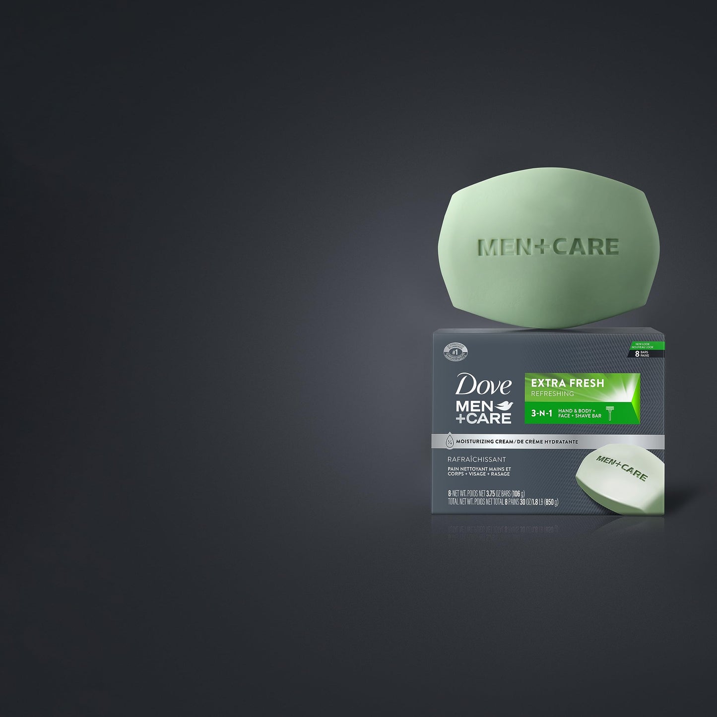 Dove Men+Care Barra Limpiadora 3 en 1