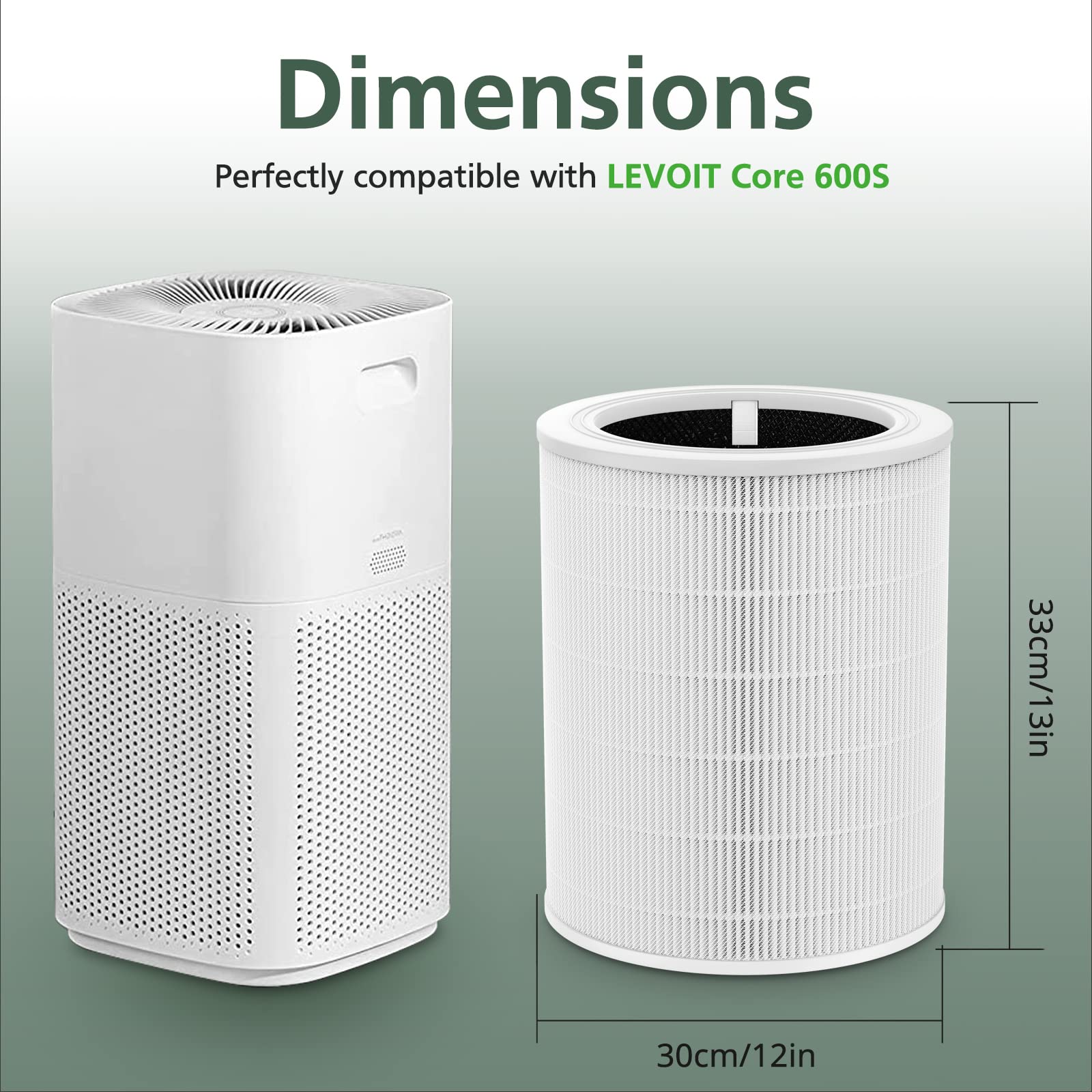 Core 600S - Filtro de repuesto