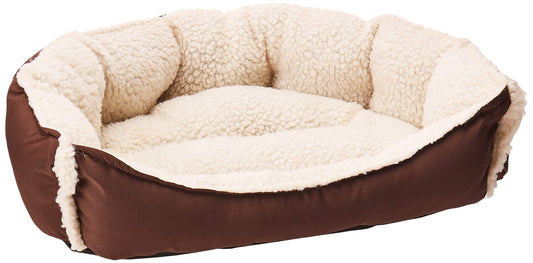 Fancy Pets Cama Maltes para Perro Tamaño Mediana Color Café
