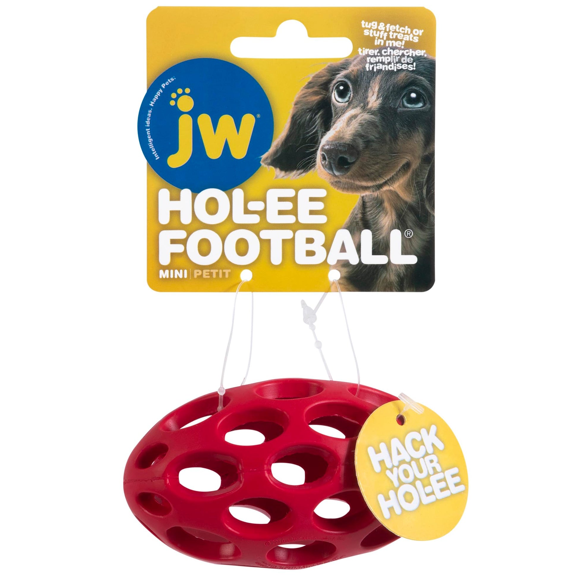 Balón de Fútbol HOL-EE JW Pet Company Mini para Perro