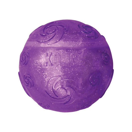 Kong Squeezz Crackle Ball, Multicolor, Mediano