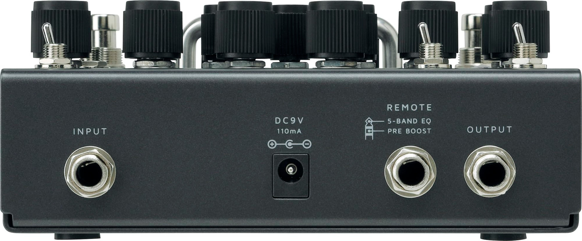 IBANEZ PTPRE Preamp de Guitarra Clásico Negro con 5 Bandas Paramétricas EQ y Post Boost