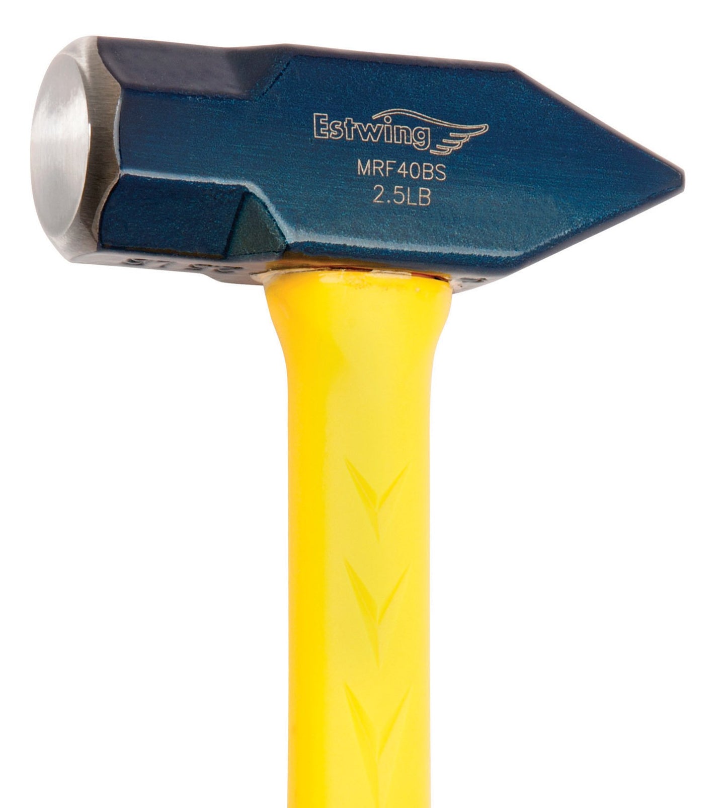 Martillo de Herrero Estwing Azul Sure Strike 40 Onzas con Mango de Fibra de Vidrio y Agarre Antideslizante