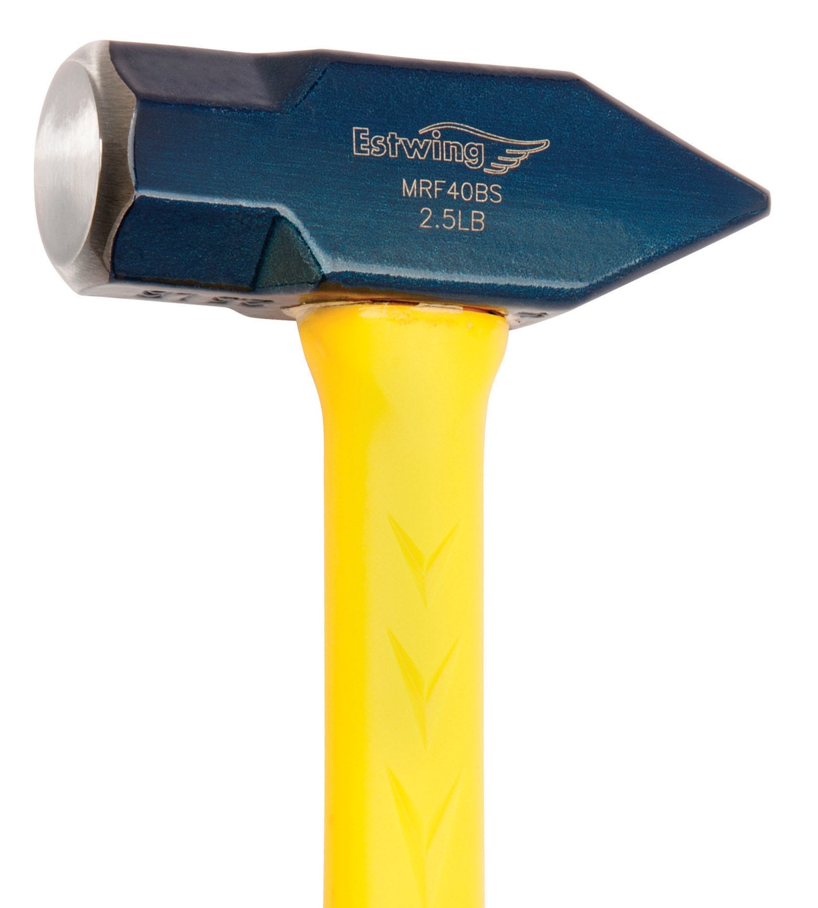 Martillo de Herrero Estwing Azul Sure Strike 40 Onzas con Mango de Fibra de Vidrio y Agarre Antideslizante