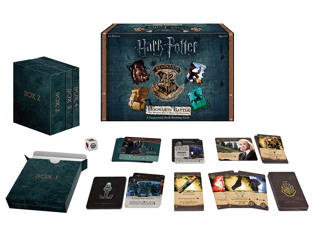 Juego de Cartas de Expansión USAopoly Hogwarts Battle Monster Box of Monsters