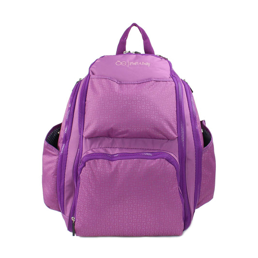 Pañalera Backpack Cloe Morado para Unisex