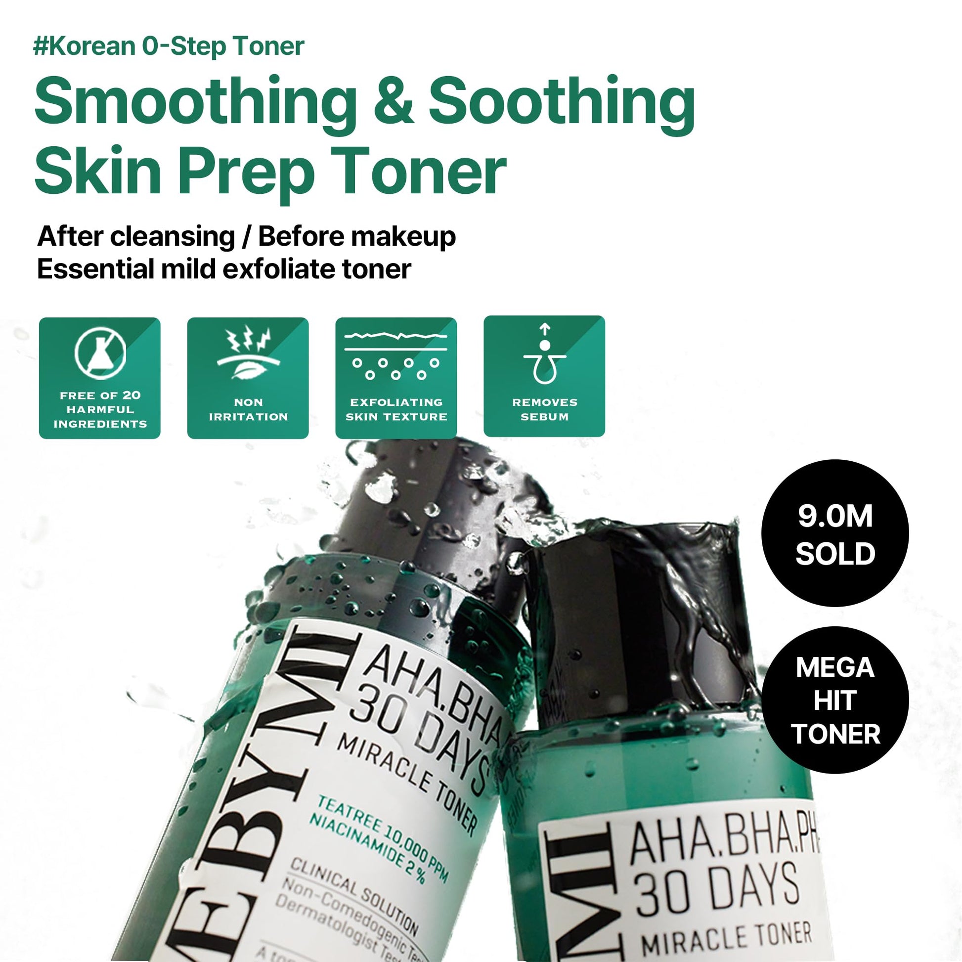 Some By Mi - Tónico AHA BHA PHA 30 Days Miracle Toner