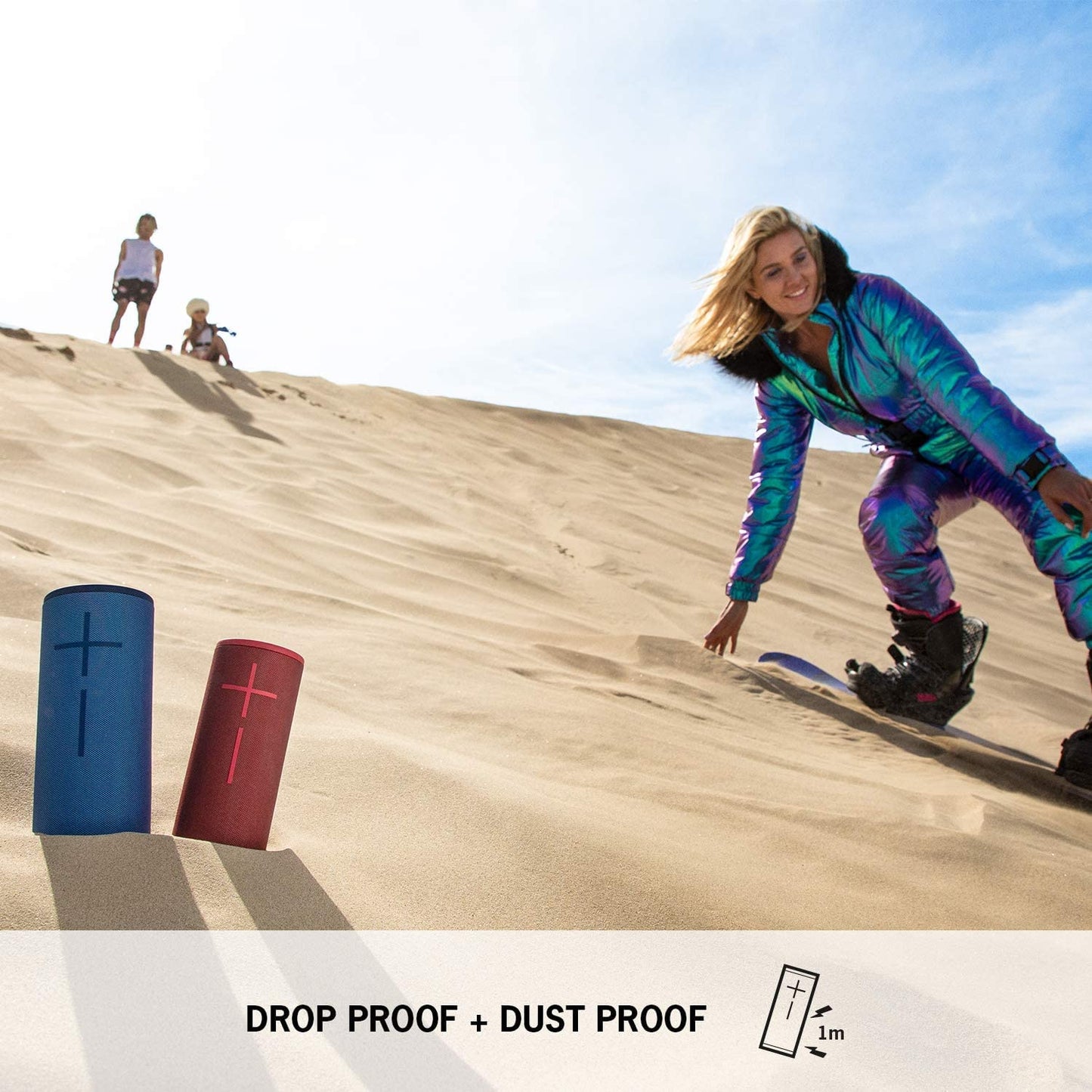 Ultimate Ears Boom 3 - Altavoz Bluetooth portátil impermeable, color azul (Reacondicionado)