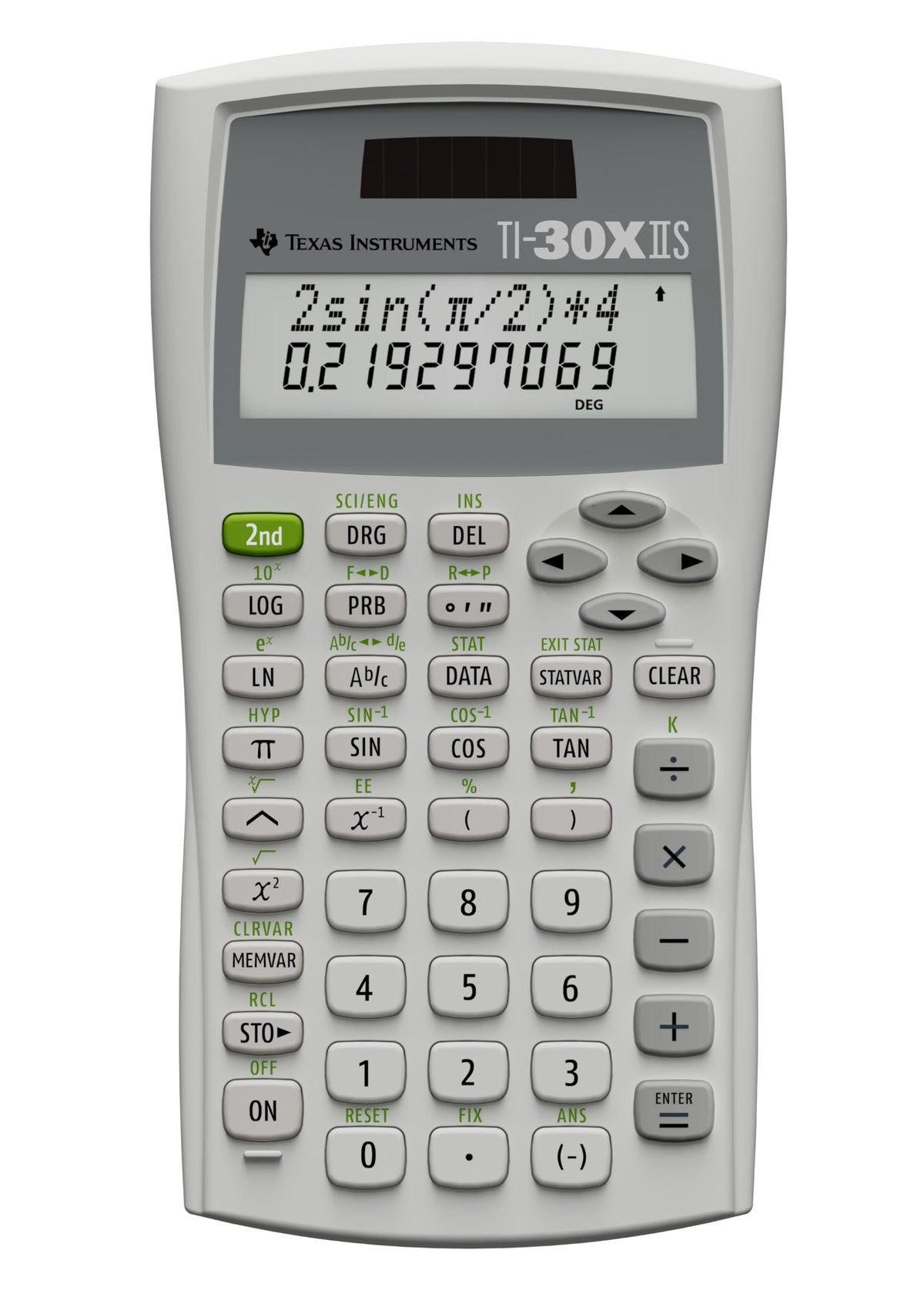 Calculadora Científica Texas Instruments Blanco 2 Líneas