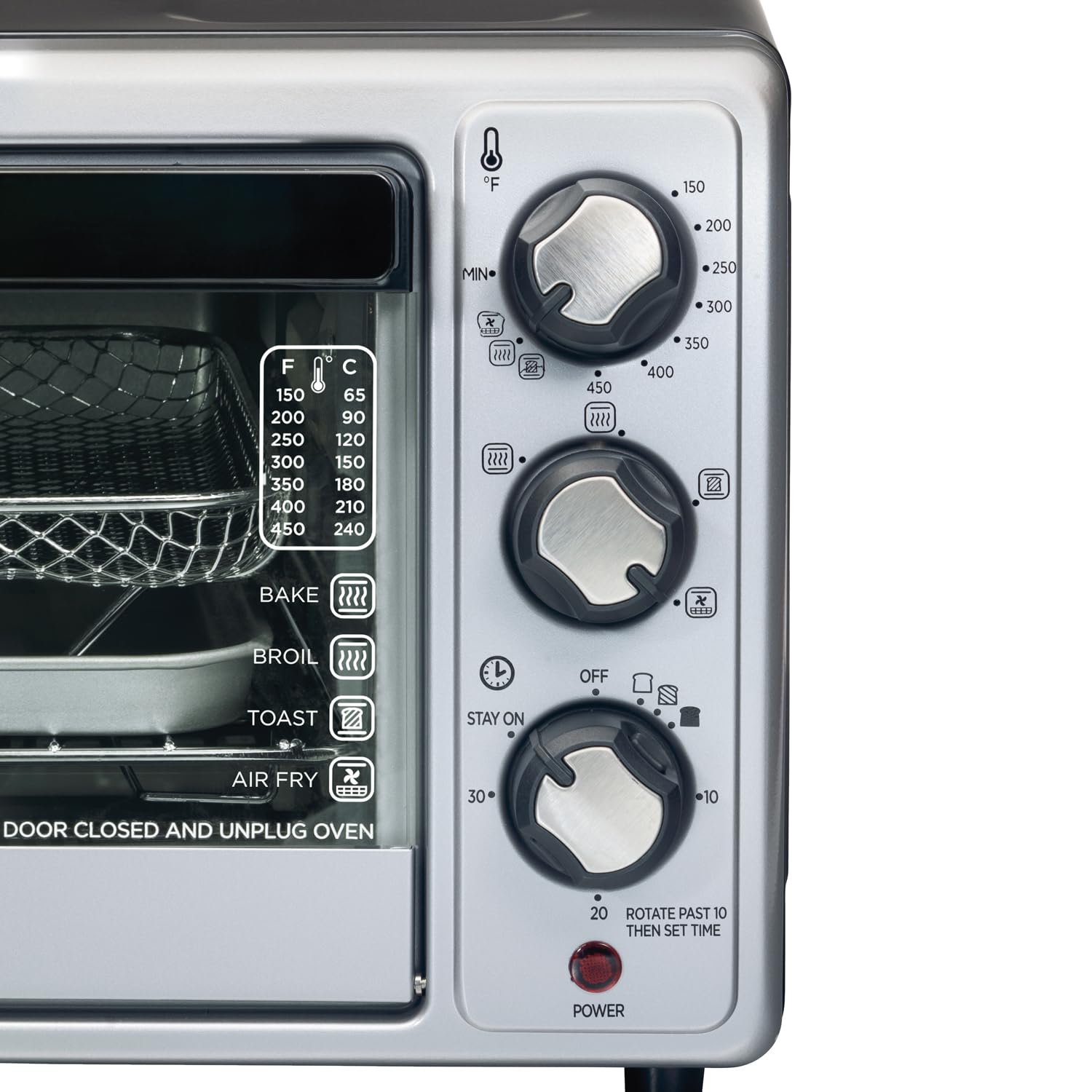 Hamilton Beach Horno tostador Sure-Crisp con freidor con aire