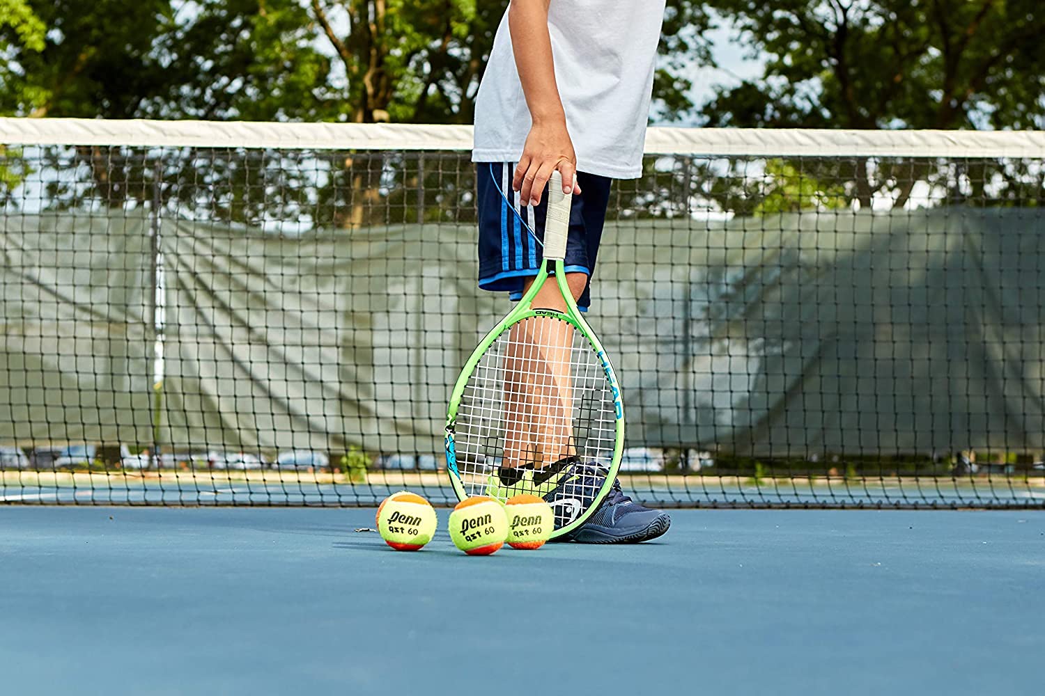 HEAD - Raqueta de tenis Speed para niños, raqueta Light Balance Jr preencordada para principiantes, 19 pulgadas, verde