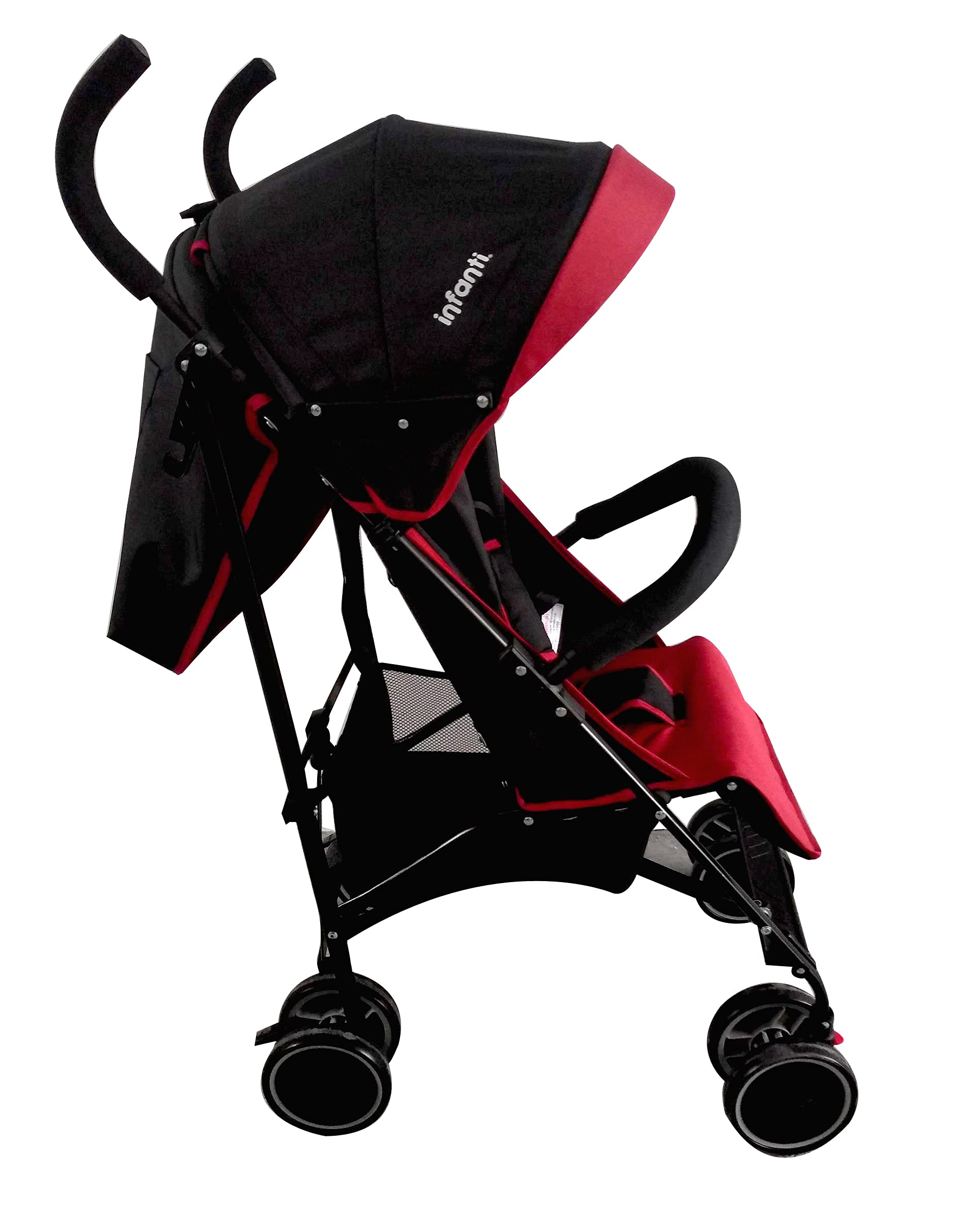INFANTI | Carriola para Bebe de Baston BUGGY VENTO | Carriola de Viaje - Carrito para Bebe | Carriolas Bebes Recien Nacidos - Compacta y Plegable | Carriola de Baston Ligera con Arnés de Seguridad
