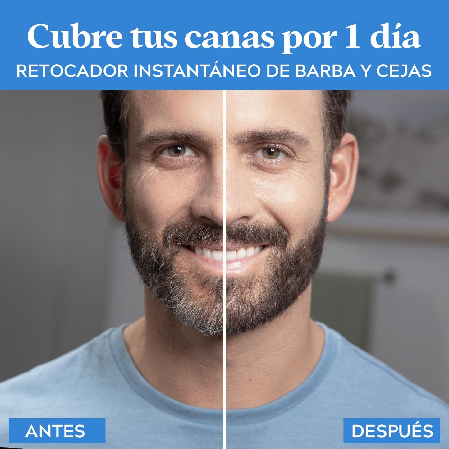 Just For Men Retoque Instantáneo de Canas y Cejas Negro