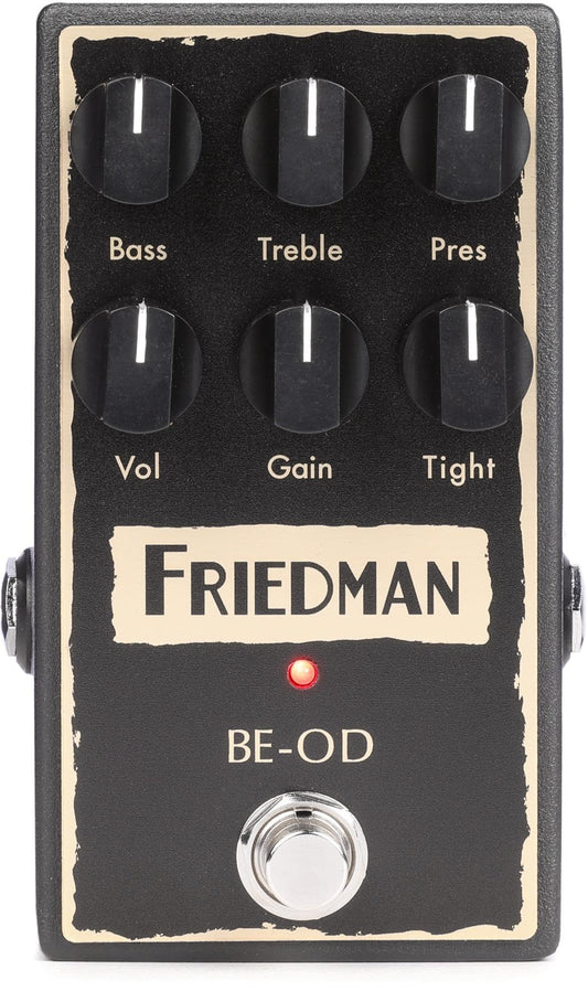 Friedman Amplification BE-OD Overdrive Pedal de efectos de guitarra
