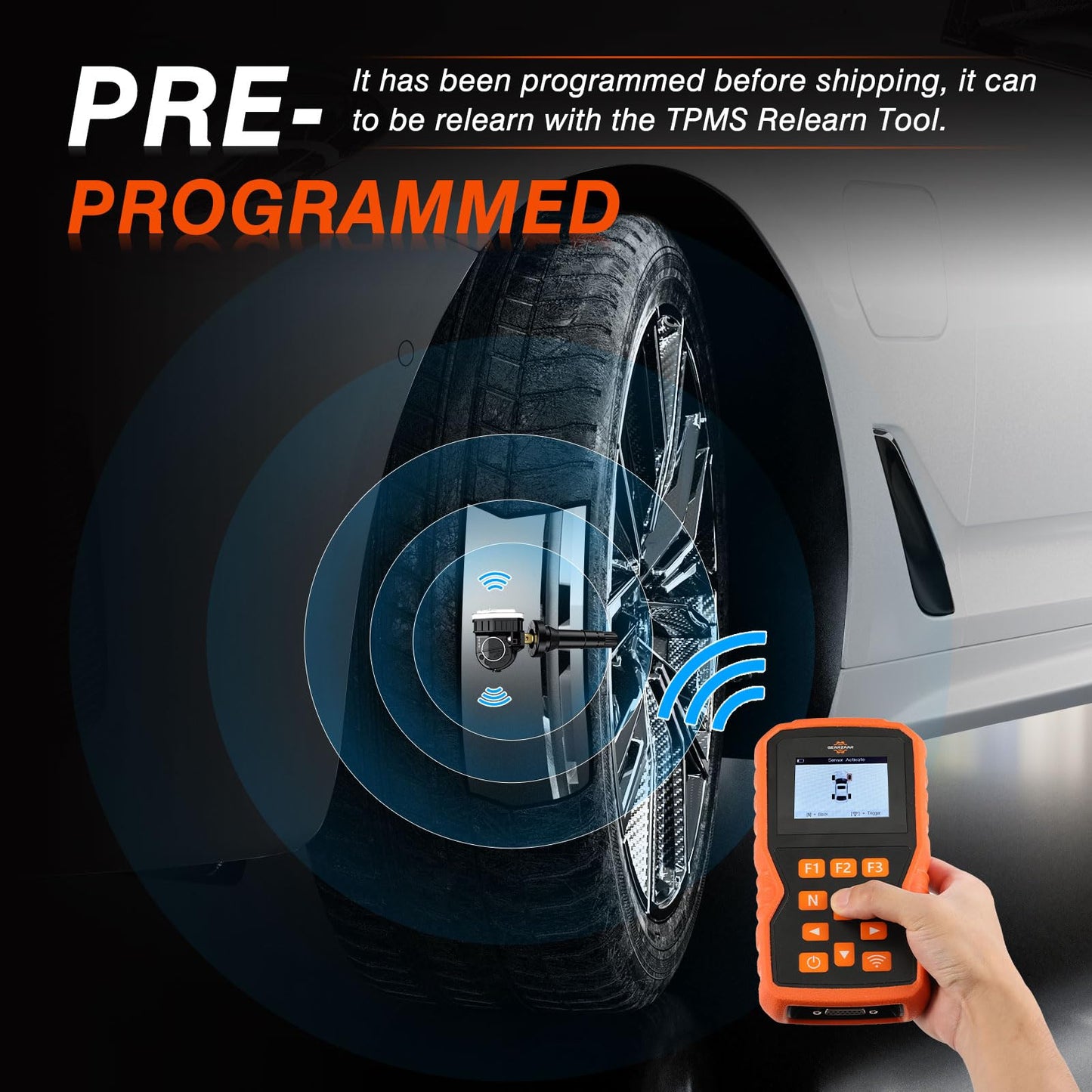 ISINFLASH Sensor TPMS, sensor de presión de neumáticos de 315 MHz, apto para Ford F150 Ecosport, Mustang Escape Explorer Fiesta Ranger para Lincoln MKX MKZ MKS MKT F2GT1A180AB F2GT1A150AB 4 piezas