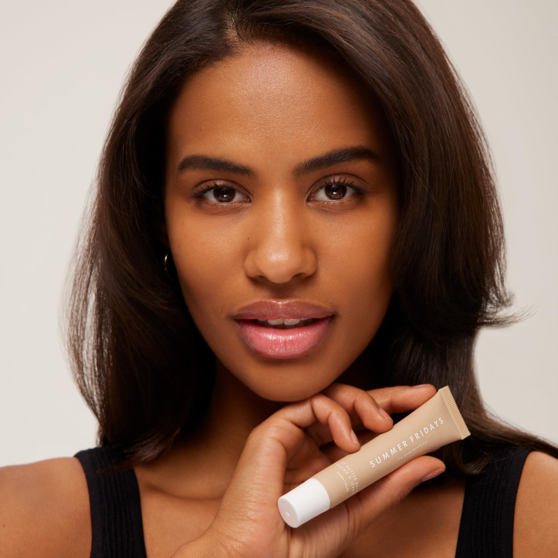 Bálsamo Labial Summer Fridays Vainilla con Manteca de Karité Vegano e Hidratante para Día y Noche