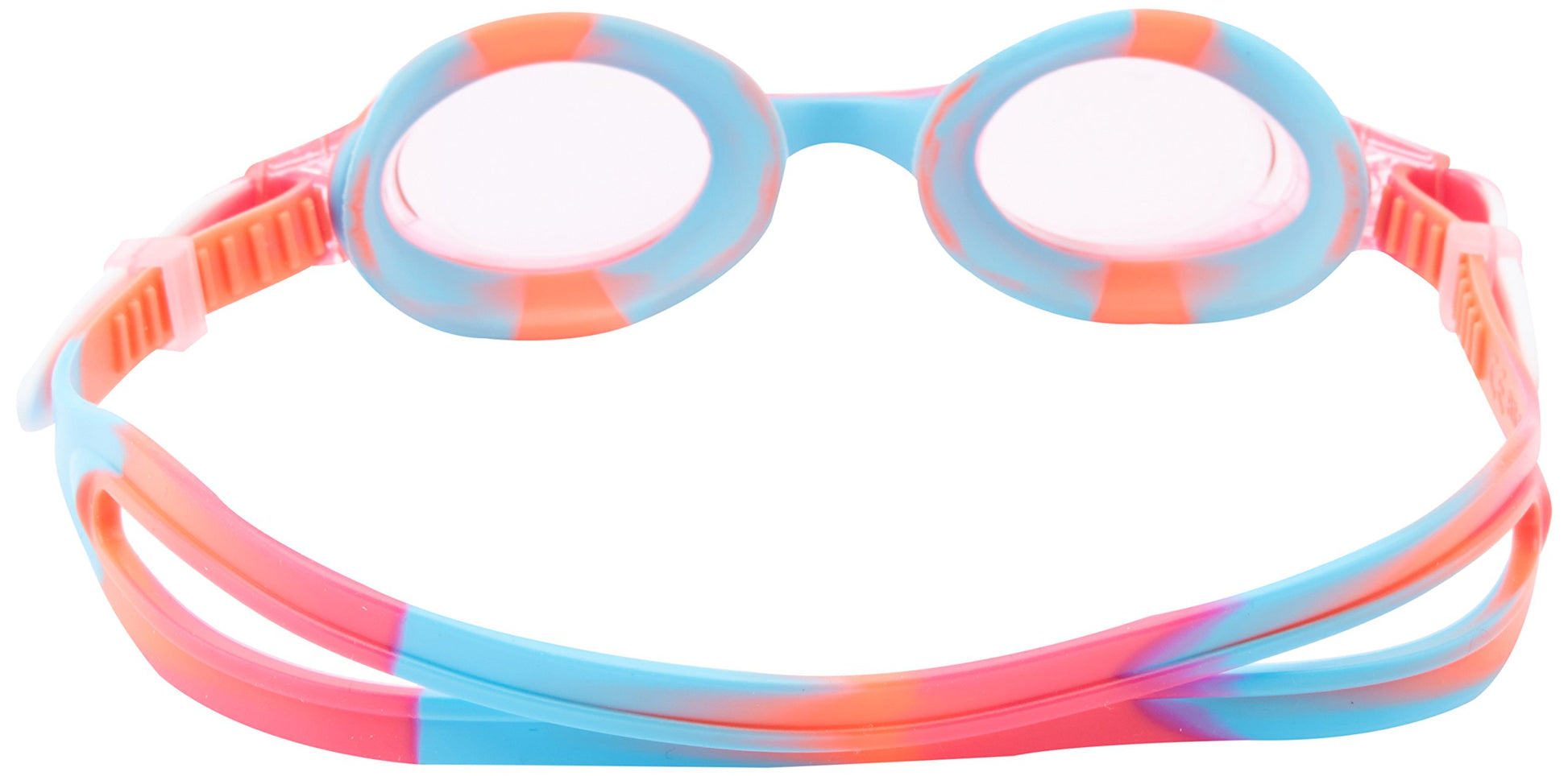 Anteojos TYR Swimple Rosado Blanco Infantil Talla Única