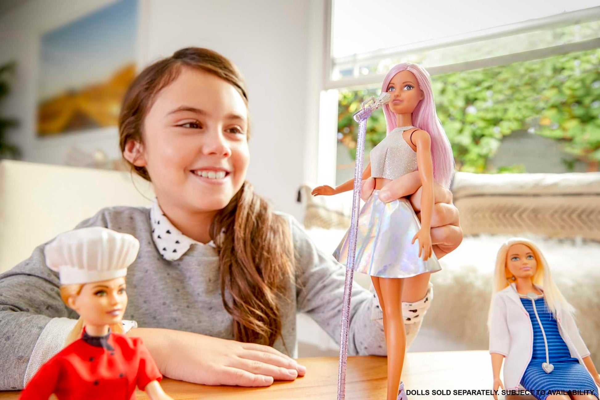Barbie Muñeca Profesiones Cantante con Micrófono