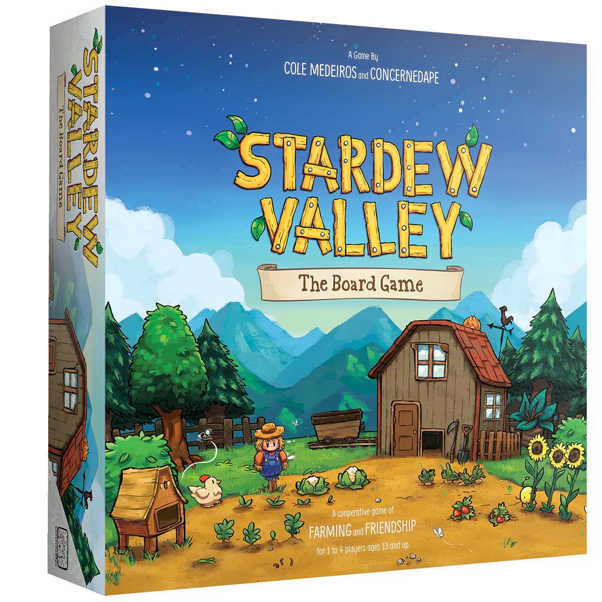 Juego de Mesa Stardew Valley Cooperativo de Agricultura y Amistad