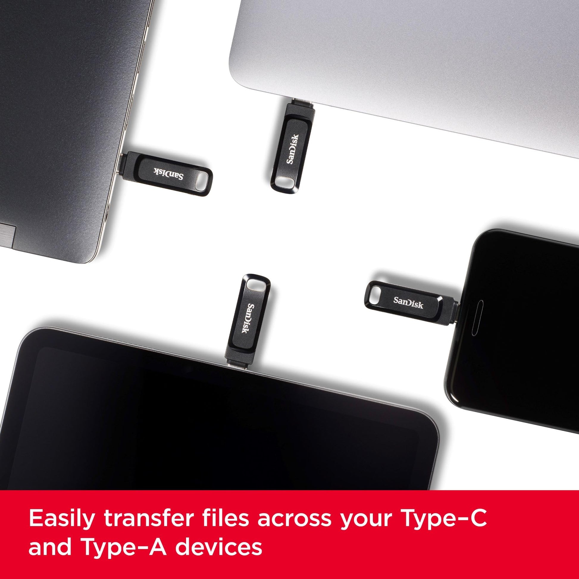 Unidad USB Tipo C SanDisk 128 GB Ultra Doble Velocidad 150 MB/s 3.1