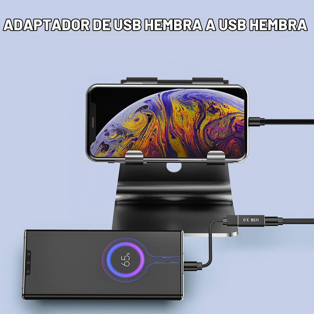 Adaptadores USB Hembra a USB C Pastall Juego de 4 Actualizados