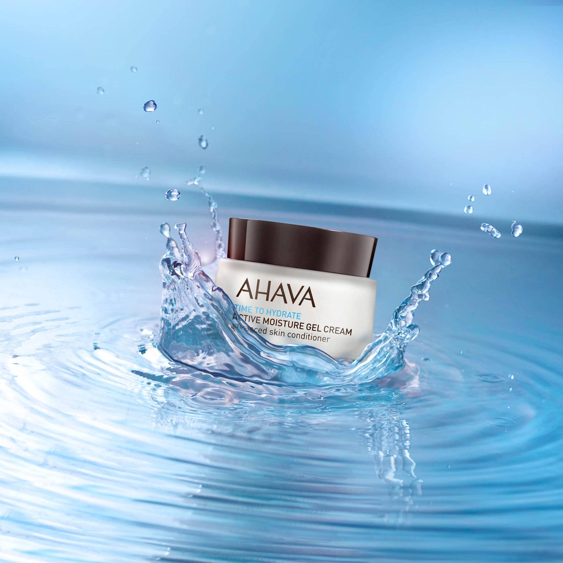 Gel Crema Hidratante Ahava 50 ml para Piel Activa, 1.7 fl oz