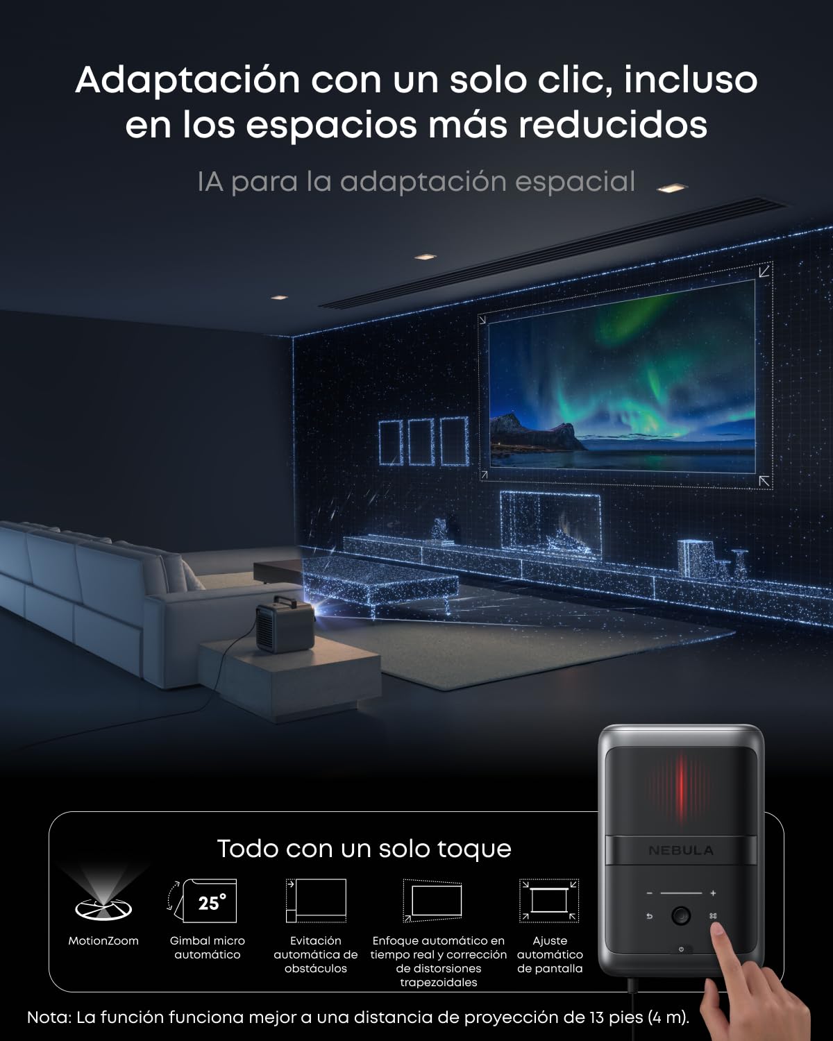 Nebula Soundcore X1 Proyector Portátil