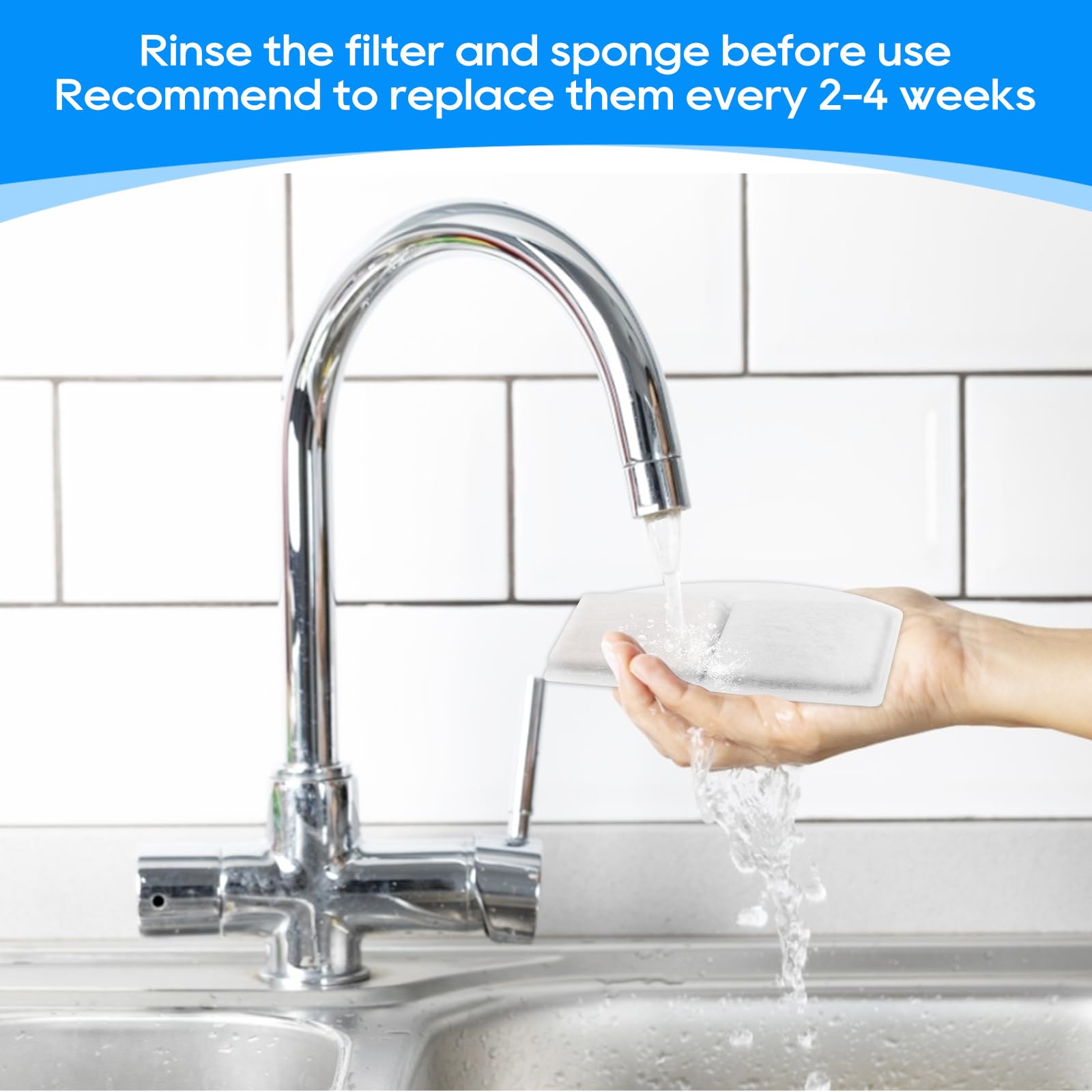 Filtro de Fuente para Mascotas MyfatBOSS 100 Onzas Paquete 16 Unidades