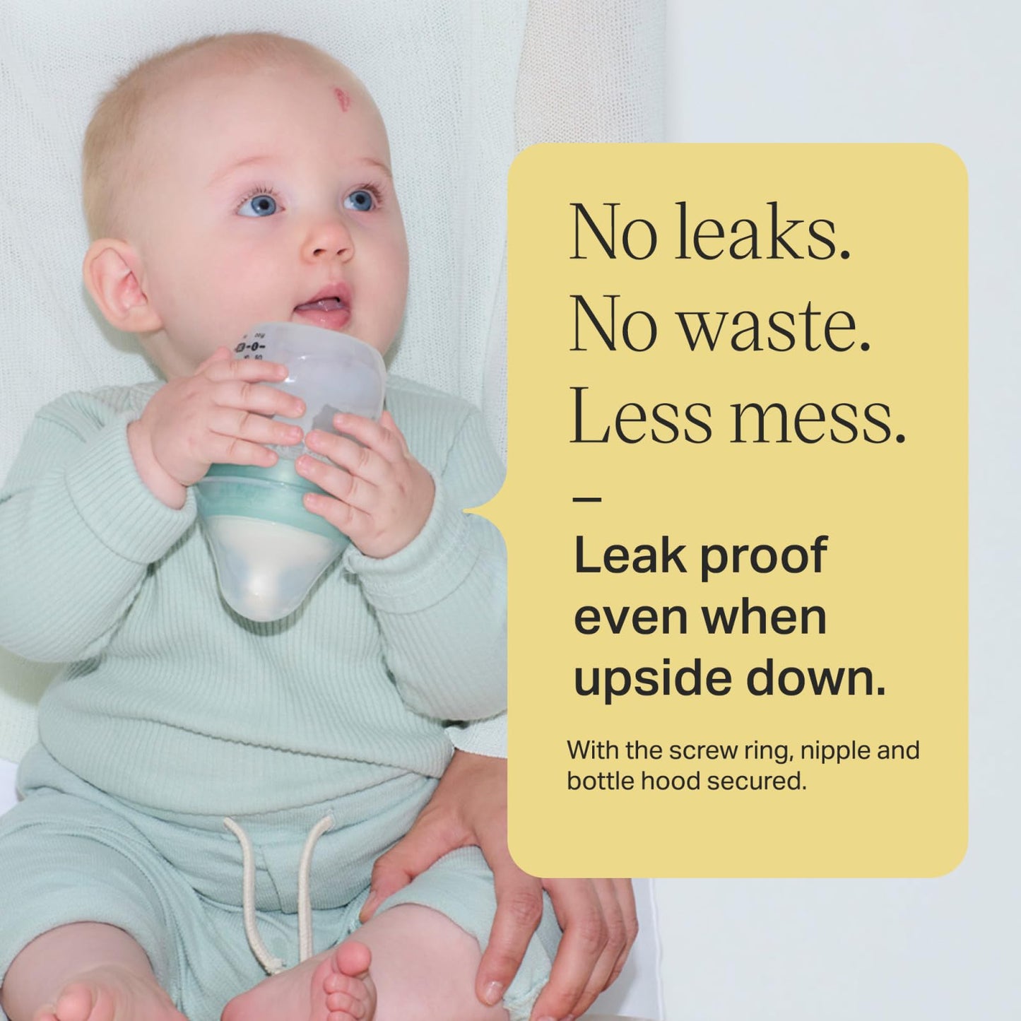 Biberón Anti-Cólico Tommee Tippee Rosa y Morado, Tetina Similar al Pecho, para una Lactancia Natural, Pack de 2