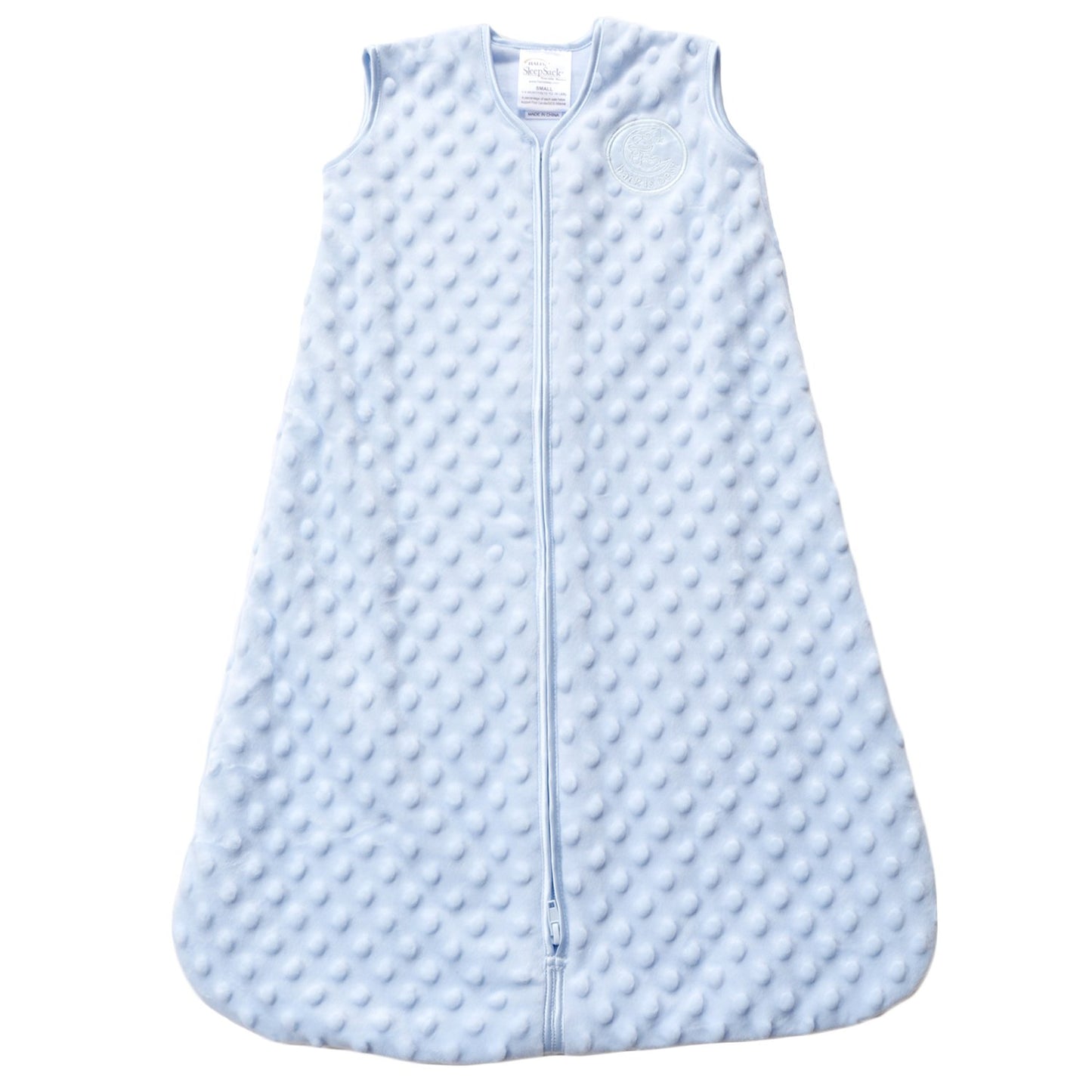 Halo SleepSack Manta tipo saco de dormir de micro lana, azul, grande