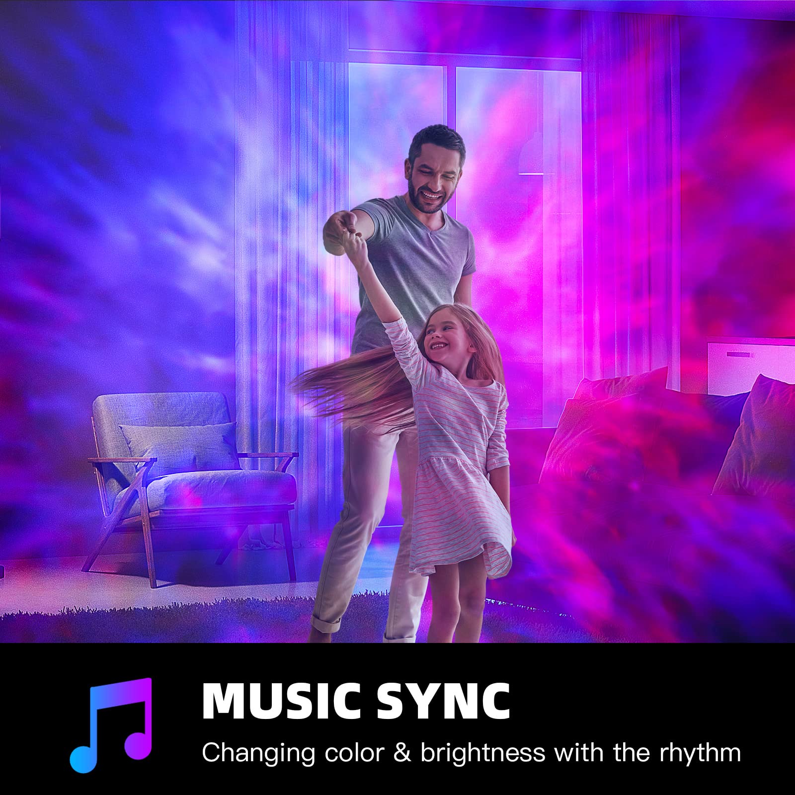 Proyector Inteligente Star Galaxy Square