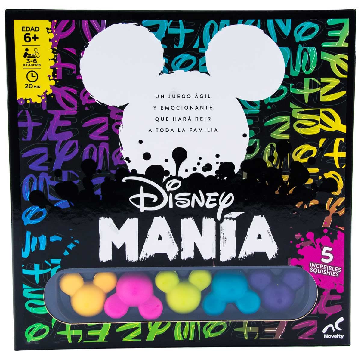 Juego de Mesa Disney Manía Novelty Corp