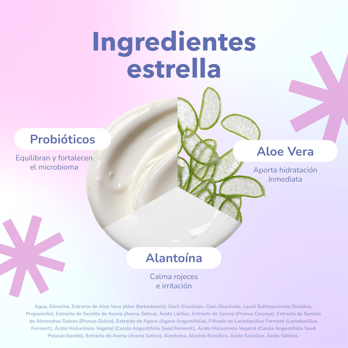 Quiin Smoothing Probiotic Foam Limpiador con Probióticos y Aloe 200 ml