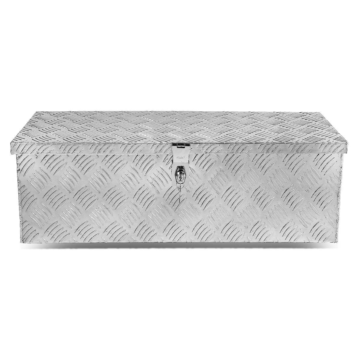 DNA Motoring TBOX-T1-30-ALU - Cama trasera para camión, caja de herramientas de almacenamiento de aluminio