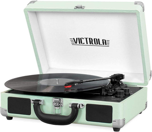 Tocadiscos Victrola Vintage Bluetooth 3 Velocidades con Altavoces Integrados