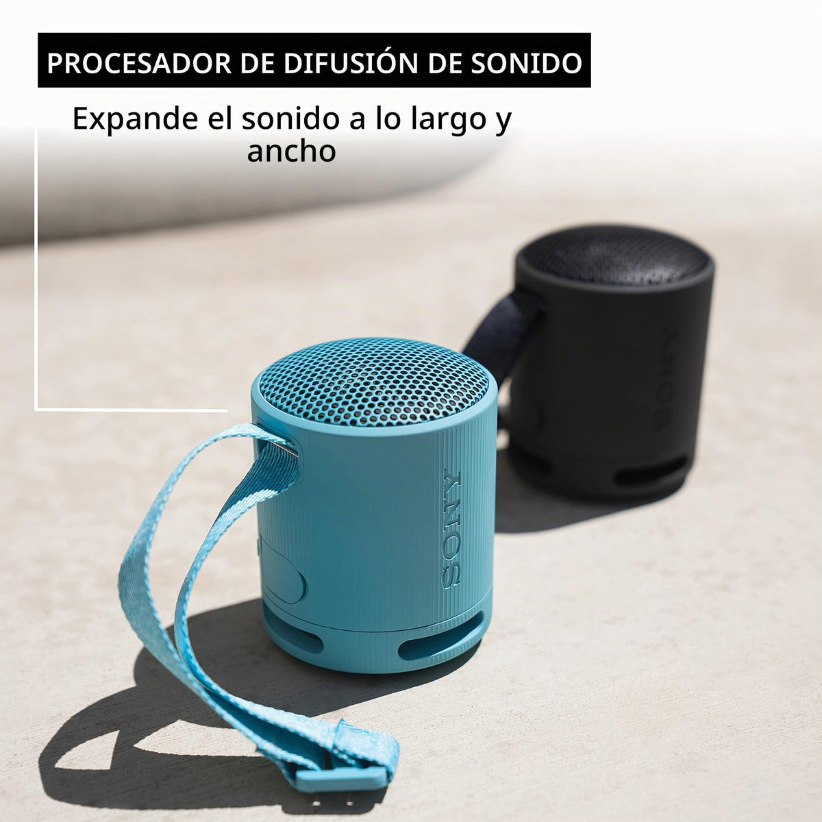 Bocina Inalámbrica Sony XB100 Gris Sonido Potente Reacondicionada