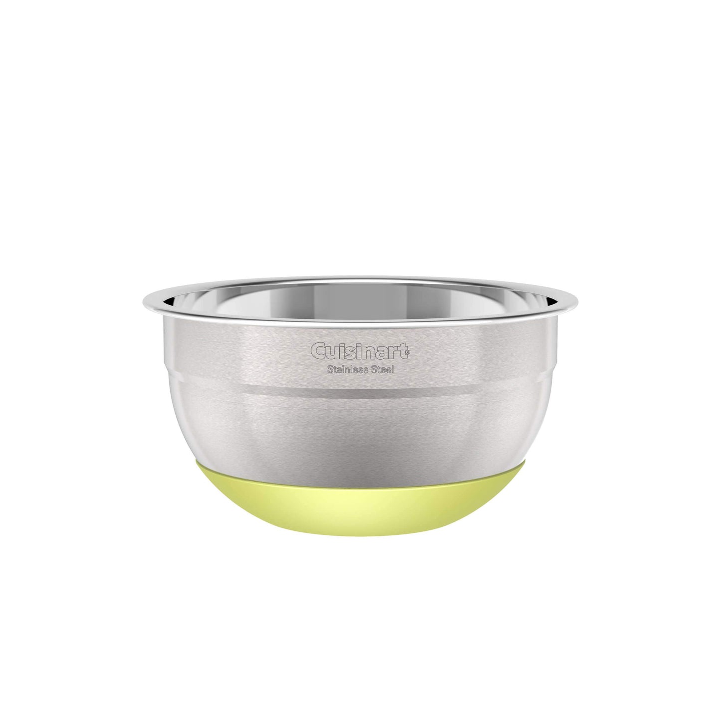 Cuisinart - Cuencos para mezclar de acero inoxidable de 3 piezas con base antideslizante, 1.5qt, 3qt y 5qt