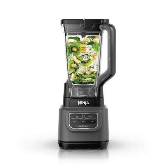 Licuadora NINJA Gris Oscuro 1000 Vatios con Jarra de 72 oz y Velocidades Ajustables