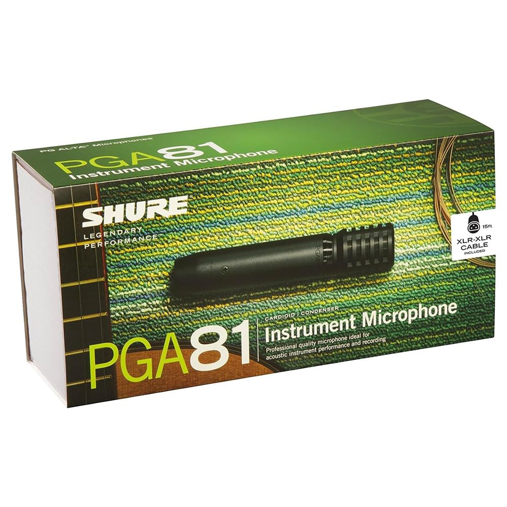 Micrófono de Condensador Shure PGA81 XLR