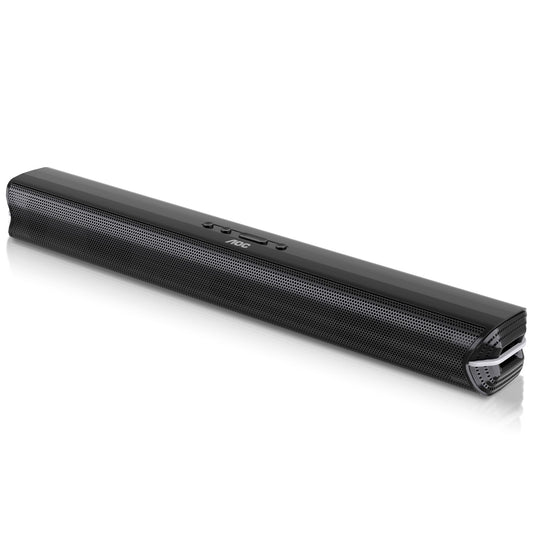 Barra de Sonido AOC ACS2410 Negro Bocina Bluetooth 30W Powerful Sound