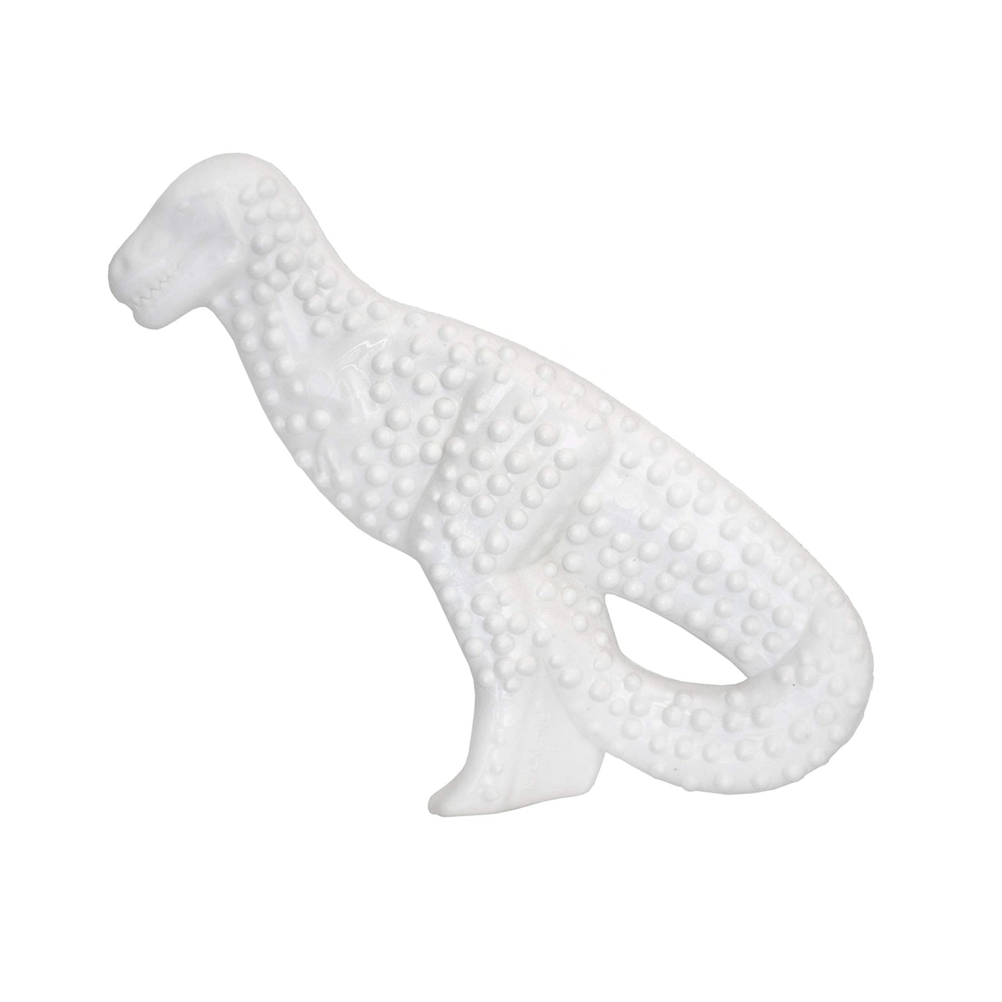 Juguete Masticable para Perro Nylabone Sabor Pollo Dino Dental Dura Pequeño