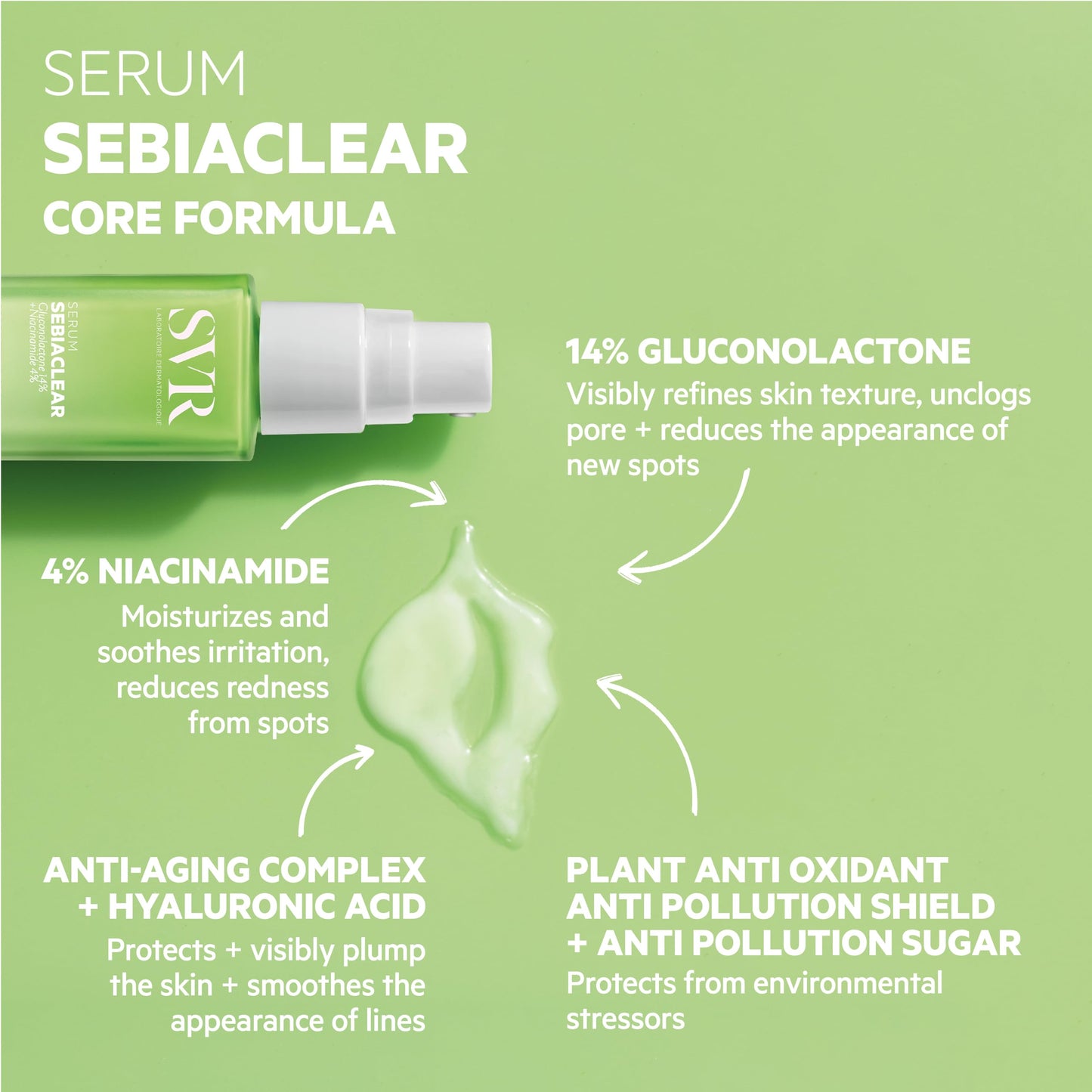 SVR Sérum Antienvejecimiento Sebiaclear para el Acné 30 ml