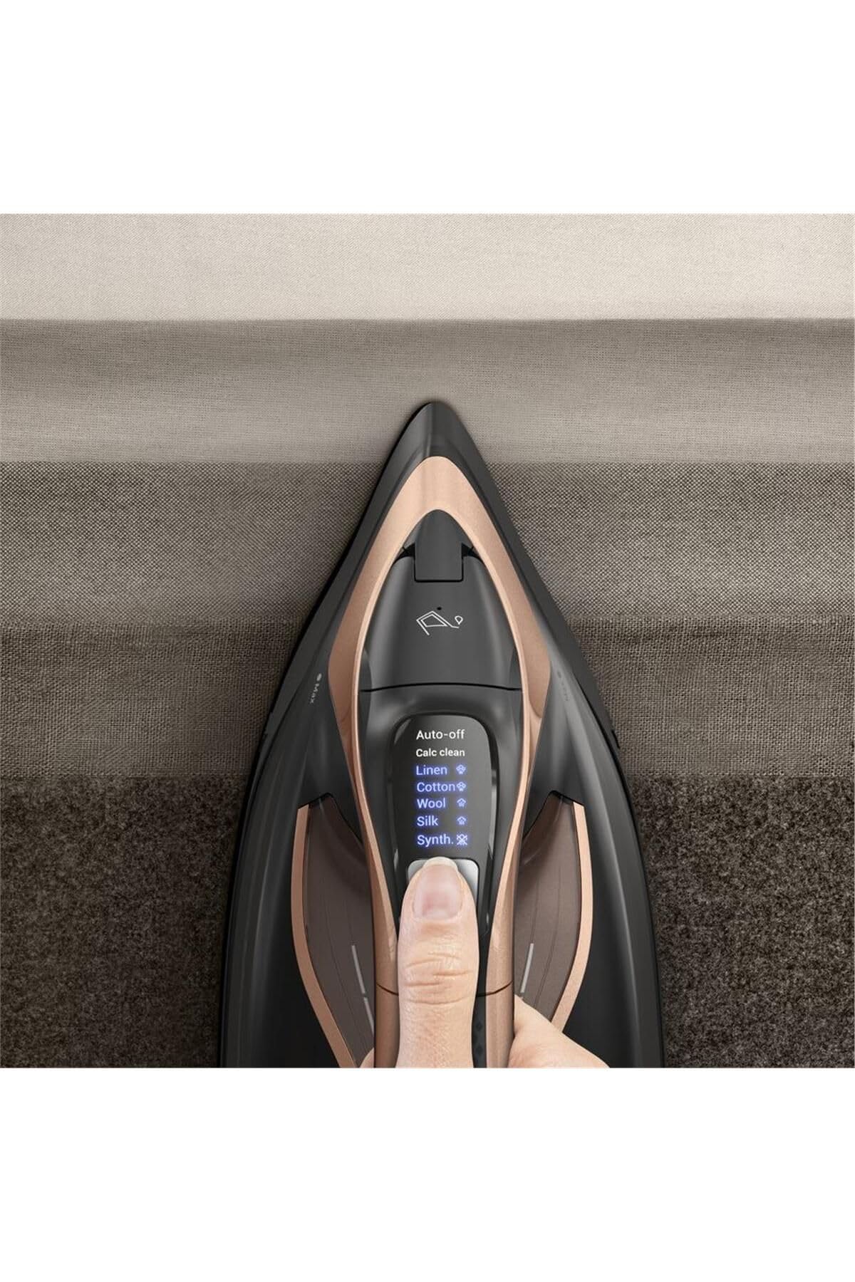 Plancha de Vapor Tefal Ultimate Power Pro Azul con Bomba de 3200 W y Filtro Micro Calc