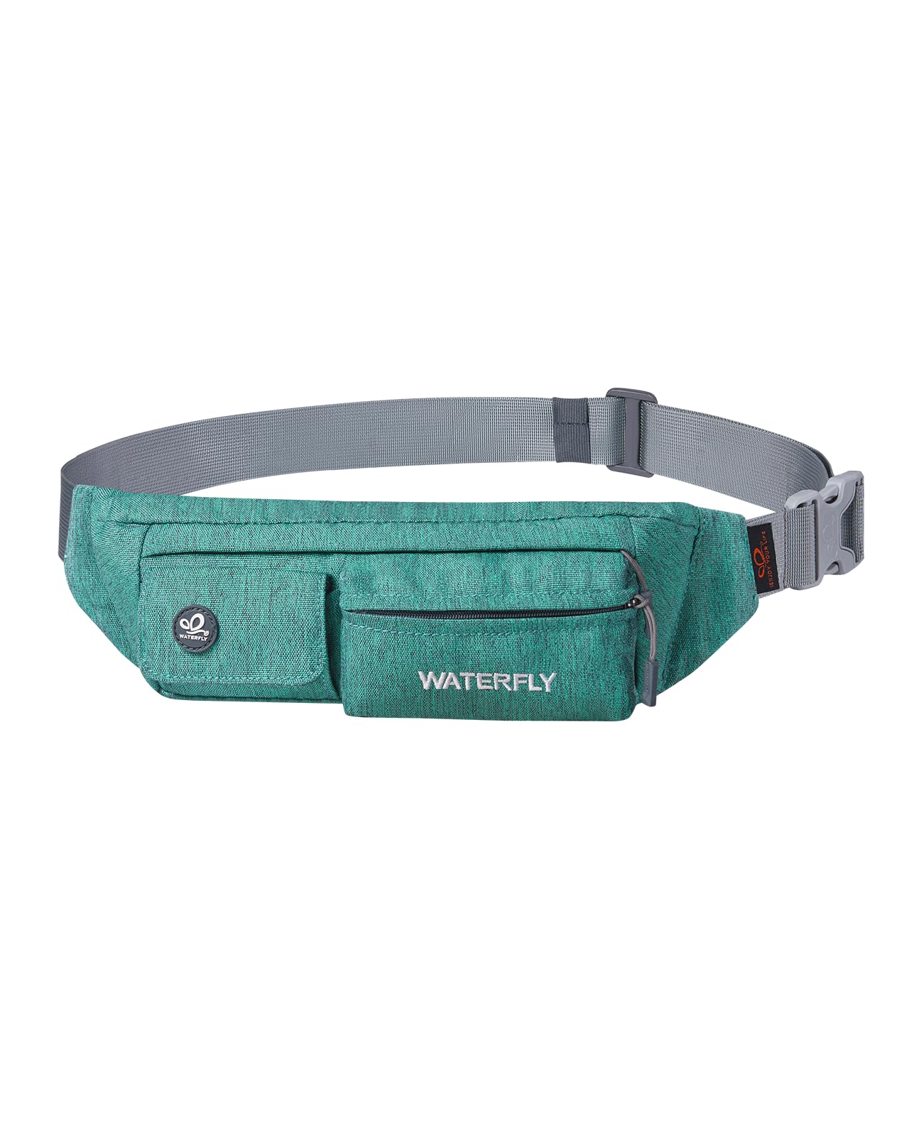 Riñonera WATERFLY delgada Resistente al Agua Deportiva para Hombre y Mujer