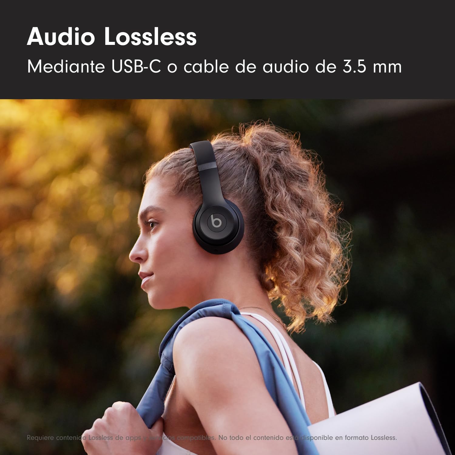 Beats Solo4 - Auriculares supraaurales inalámbricos - Negro Mate