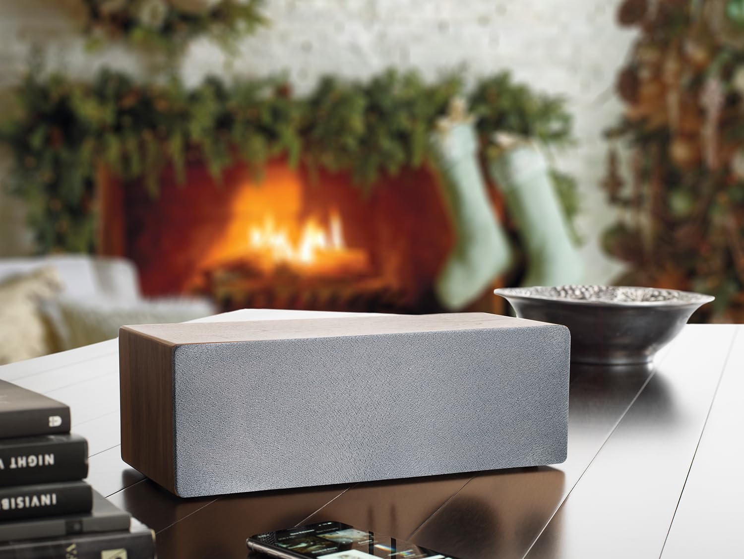 Audioengine A2 AIO Altavoz de estantería Bluetooth inalámbrico portátil con aptX HD